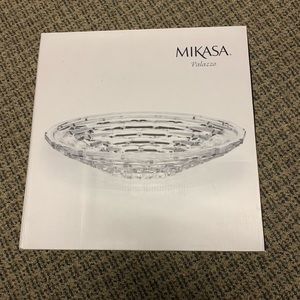 Mikasa Palazzo Crystal Centrepiece platter